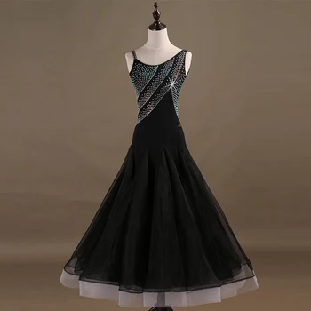 Pramoginiai Konkurenciją Šokių Suknelės Moterims Standartinių Šiuolaikinių Šokių Sijonas Suaugusiųjų Aukštos Kokybės Valsas Pramoginių Šokių Suknelė